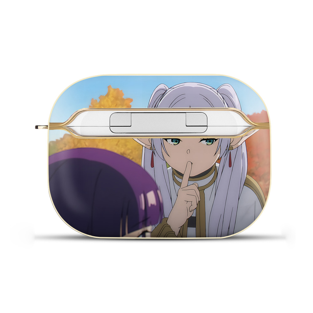 （画像用） 葬送のフリーレン Frieren 【AirPods Pro用】ハードシェル保護ケース｜耐衝撃・防指紋・カラビナ付き商品仕様