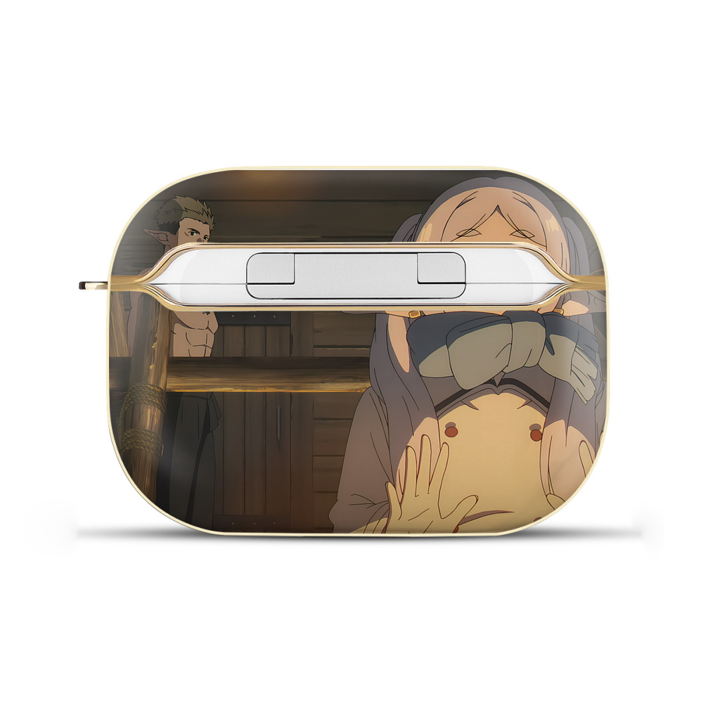 （画像用） 葬送のフリーレン Frieren 【AirPods Pro用】ハードシェル保護ケース｜耐衝撃・防指紋・カラビナ付き商品仕様