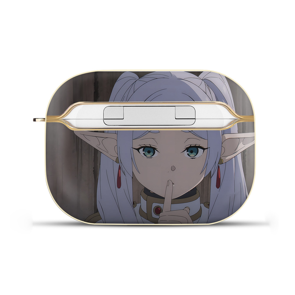 （画像用） 葬送のフリーレン Frieren 【AirPods Pro用】ハードシェル保護ケース｜耐衝撃・防指紋・カラビナ付き商品仕様