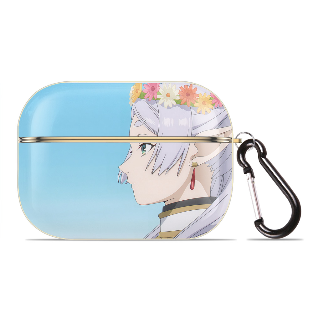 （画像用） 葬送のフリーレン Frieren 【AirPods Pro用】ハードシェル保護ケース｜耐衝撃・防指紋・カラビナ付き商品仕様