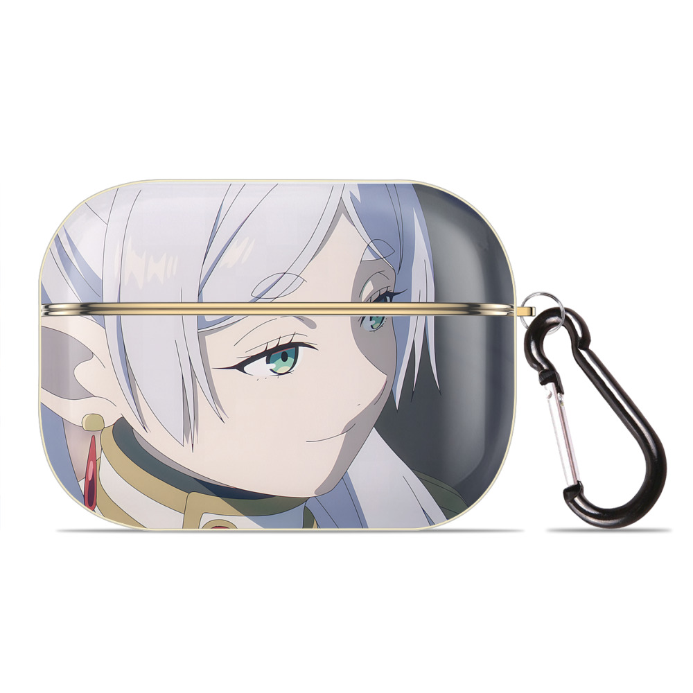 （画像用） 葬送のフリーレン Frieren 【AirPods Pro用】ハードシェル保護ケース｜耐衝撃・防指紋・カラビナ付き商品仕様