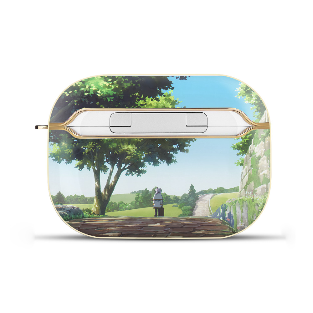 （画像用） 葬送のフリーレン Frieren 【AirPods Pro用】ハードシェル保護ケース｜耐衝撃・防指紋・カラビナ付き商品仕様