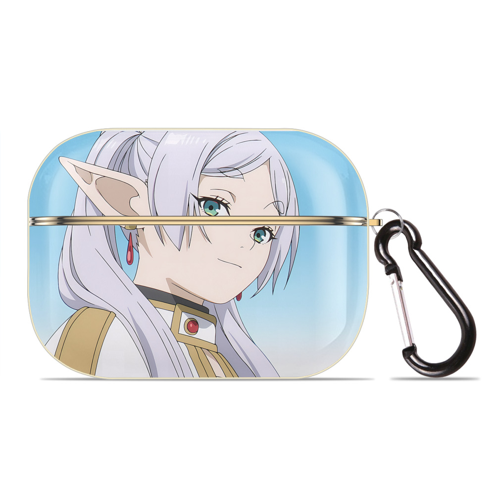 （画像用） 葬送のフリーレン Frieren 【AirPods Pro用】ハードシェル保護ケース｜耐衝撃・防指紋・カラビナ付き商品仕様