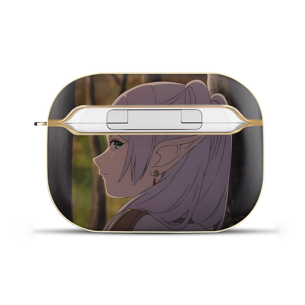 （画像用） 葬送のフリーレン Frieren 【AirPods Pro用】ハードシェル保護ケース｜耐衝撃・防指紋・カラビナ付き商品仕様