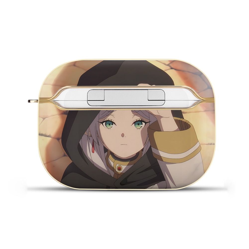 （画像用） 葬送のフリーレン Frieren 【AirPods Pro用】ハードシェル保護ケース｜耐衝撃・防指紋・カラビナ付き商品仕様