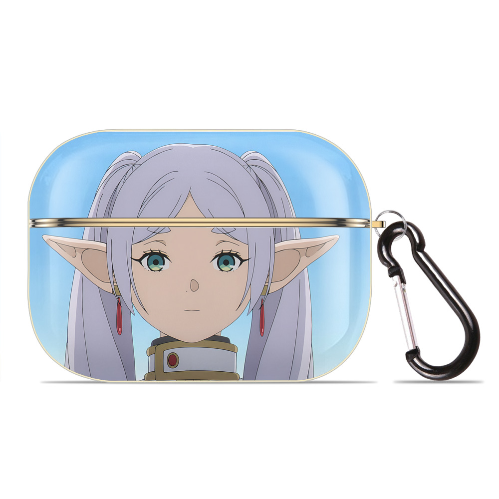 （画像用） 葬送のフリーレン Frieren 【AirPods Pro用】ハードシェル保護ケース｜耐衝撃・防指紋・カラビナ付き商品仕様