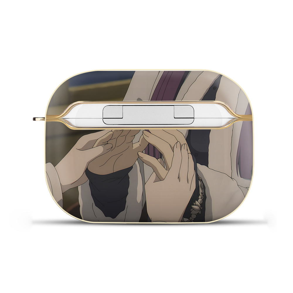 （画像用） 葬送のフリーレン Frieren 【AirPods Pro用】ハードシェル保護ケース｜耐衝撃・防指紋・カラビナ付き商品仕様