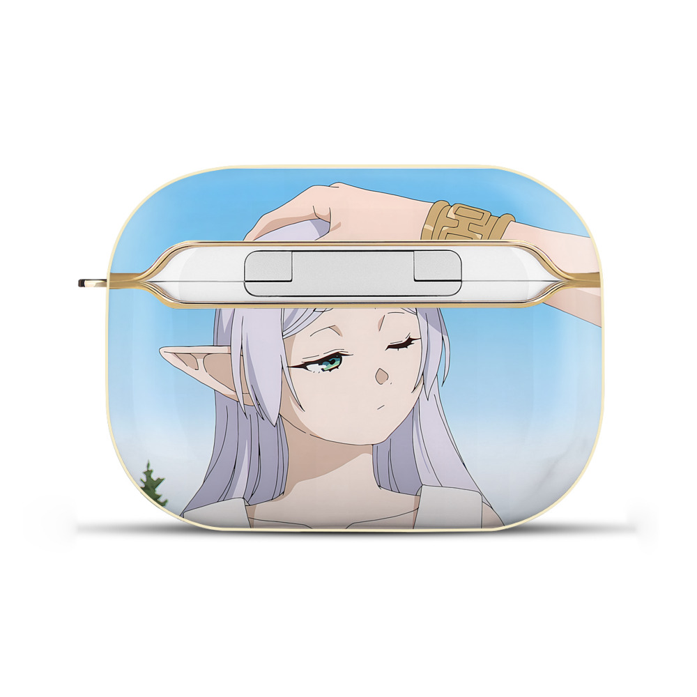 （画像用） 葬送のフリーレン Frieren 【AirPods Pro用】ハードシェル保護ケース｜耐衝撃・防指紋・カラビナ付き商品仕様