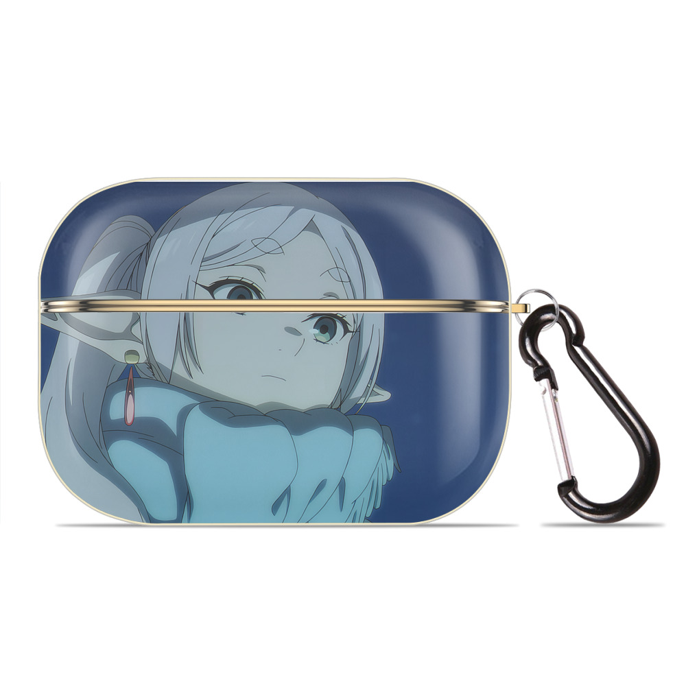 （画像用） 葬送のフリーレン Frieren 【AirPods Pro用】ハードシェル保護ケース｜耐衝撃・防指紋・カラビナ付き商品仕様