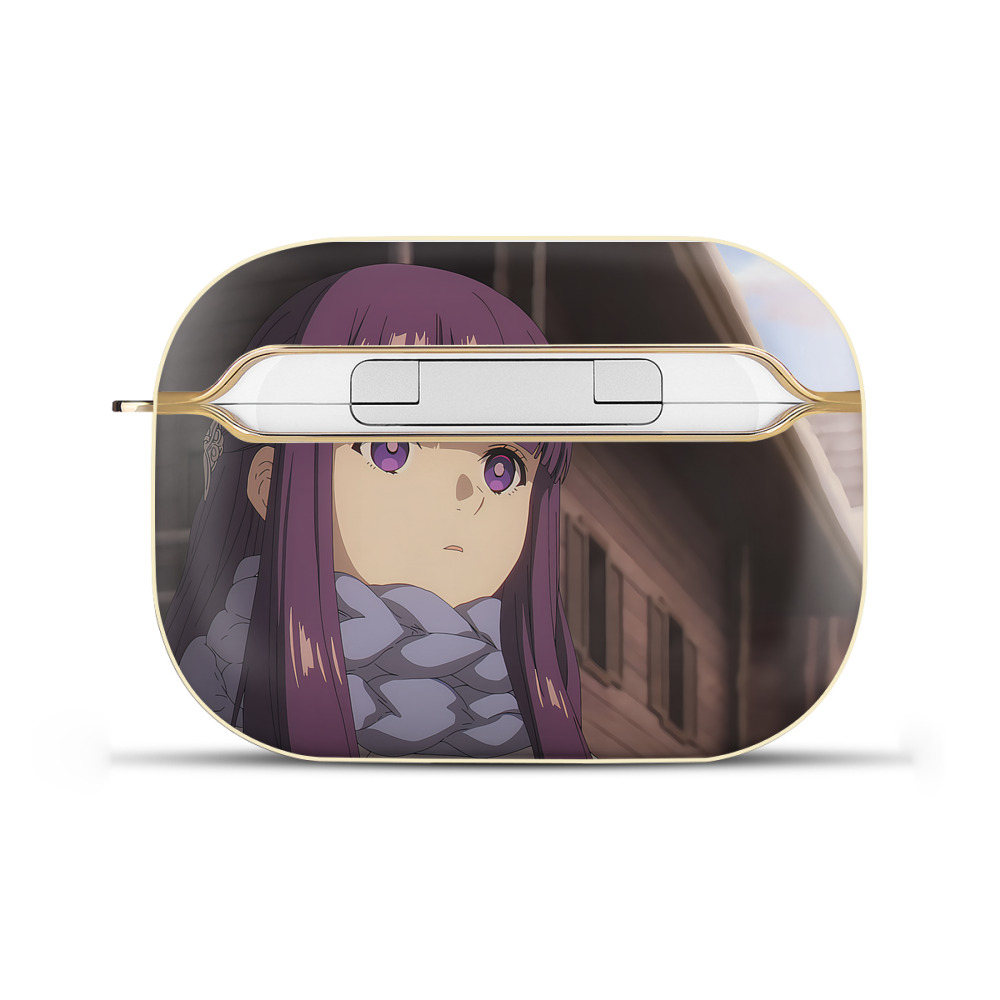 （画像用） 葬送のフリーレン Frieren 【AirPods Pro用】ハードシェル保護ケース｜耐衝撃・防指紋・カラビナ付き商品仕様