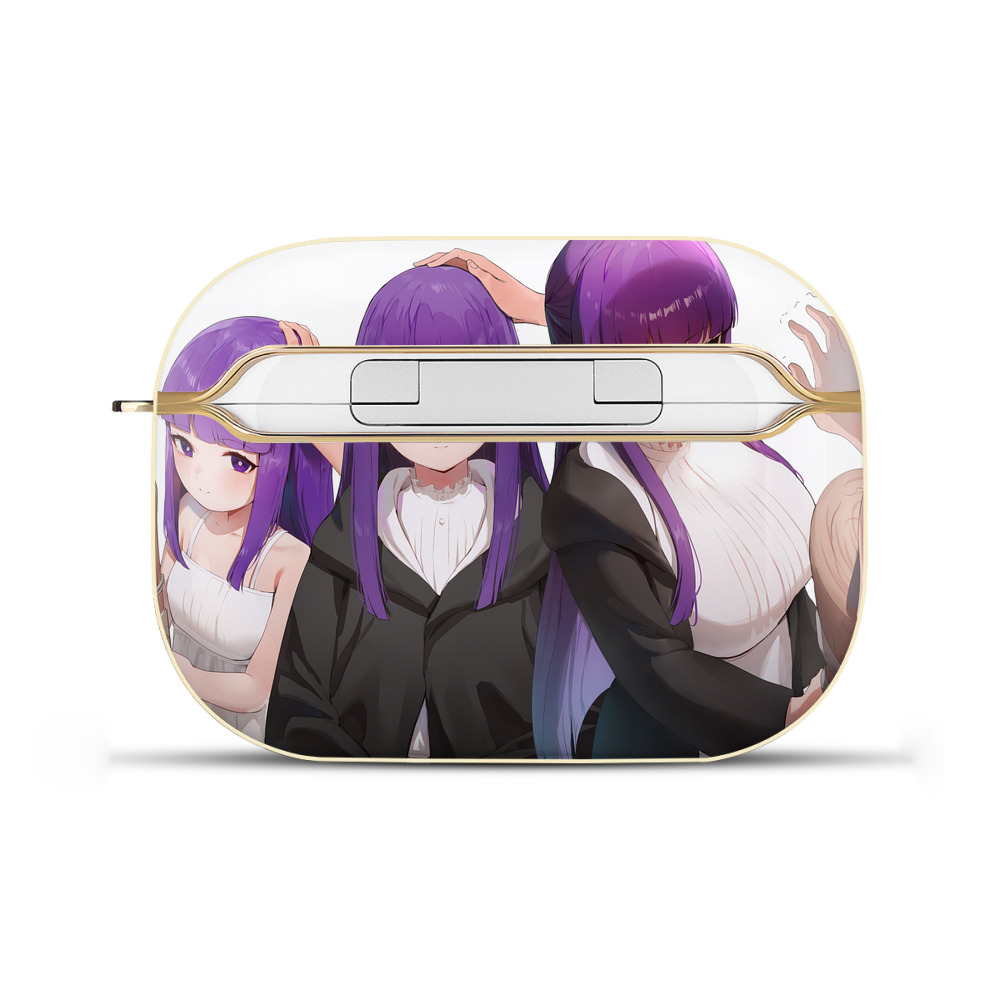 （画像用） 葬送のフリーレン Frieren 【AirPods Pro用】ハードシェル保護ケース｜耐衝撃・防指紋・カラビナ付き商品仕様