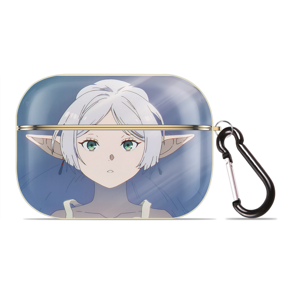 （画像用） 葬送のフリーレン Frieren 【AirPods Pro用】ハードシェル保護ケース｜耐衝撃・防指紋・カラビナ付き商品仕様