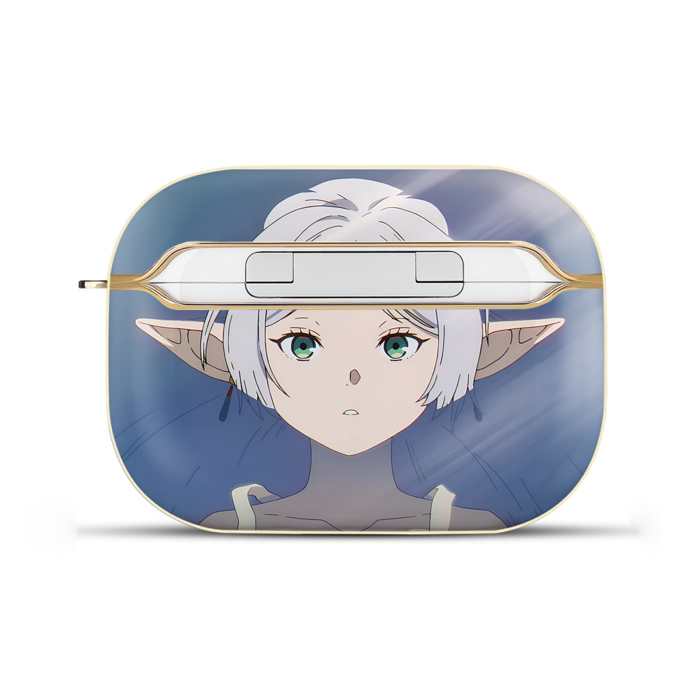 （画像用） 葬送のフリーレン Frieren 【AirPods Pro用】ハードシェル保護ケース｜耐衝撃・防指紋・カラビナ付き商品仕様