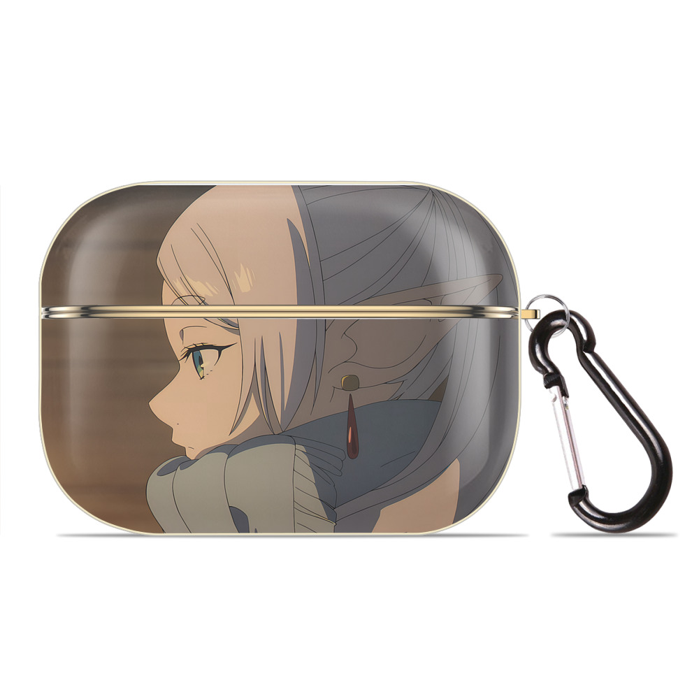 （画像用） 葬送のフリーレン Frieren 【AirPods Pro用】ハードシェル保護ケース｜耐衝撃・防指紋・カラビナ付き商品仕様