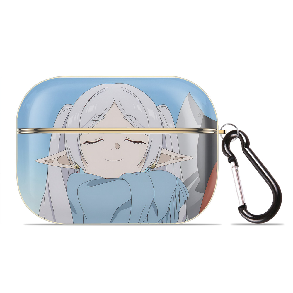 （画像用） 葬送のフリーレン Frieren 【AirPods Pro用】ハードシェル保護ケース｜耐衝撃・防指紋・カラビナ付き商品仕様