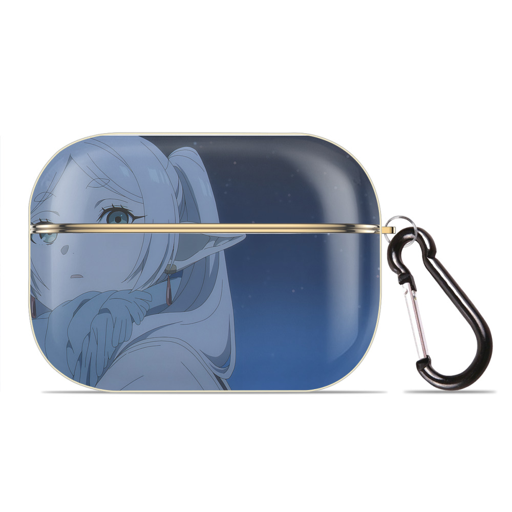 （画像用） 葬送のフリーレン Frieren 【AirPods Pro用】ハードシェル保護ケース｜耐衝撃・防指紋・カラビナ付き商品仕様