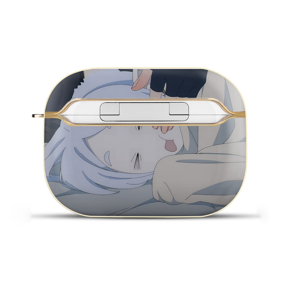 （画像用） 葬送のフリーレン Frieren 【AirPods Pro用】ハードシェル保護ケース｜耐衝撃・防指紋・カラビナ付き商品仕様
