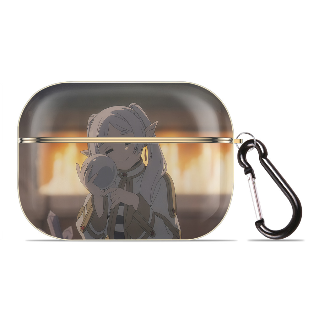 （画像用） 葬送のフリーレン Frieren 【AirPods Pro用】ハードシェル保護ケース｜耐衝撃・防指紋・カラビナ付き商品仕様