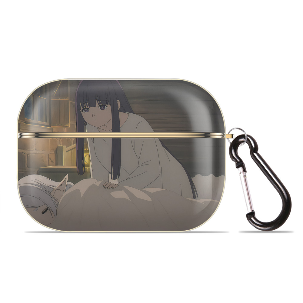 （画像用） 葬送のフリーレン Frieren 【AirPods Pro用】ハードシェル保護ケース｜耐衝撃・防指紋・カラビナ付き商品仕様