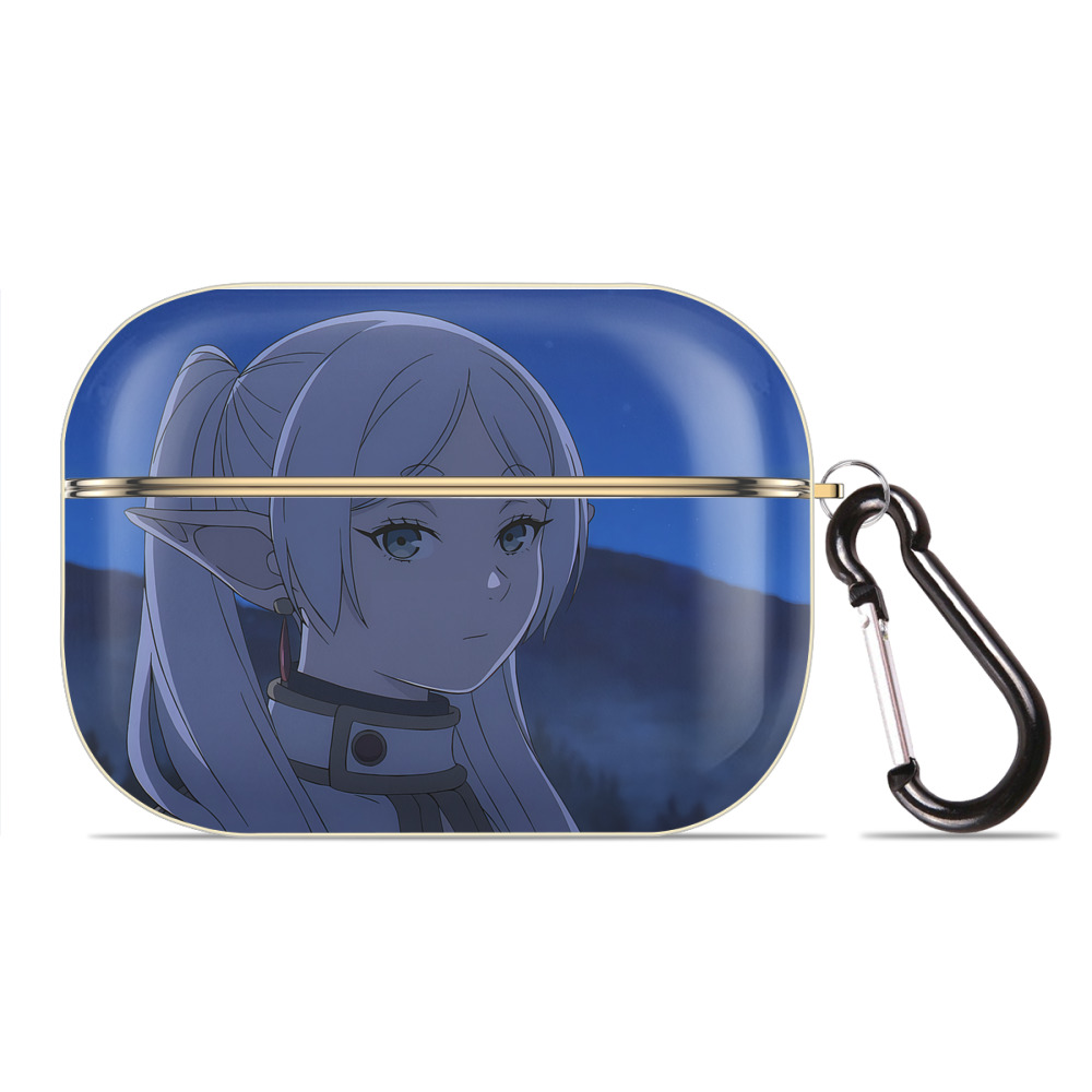（画像用） 葬送のフリーレン Frieren 【AirPods Pro用】ハードシェル保護ケース｜耐衝撃・防指紋・カラビナ付き商品仕様
