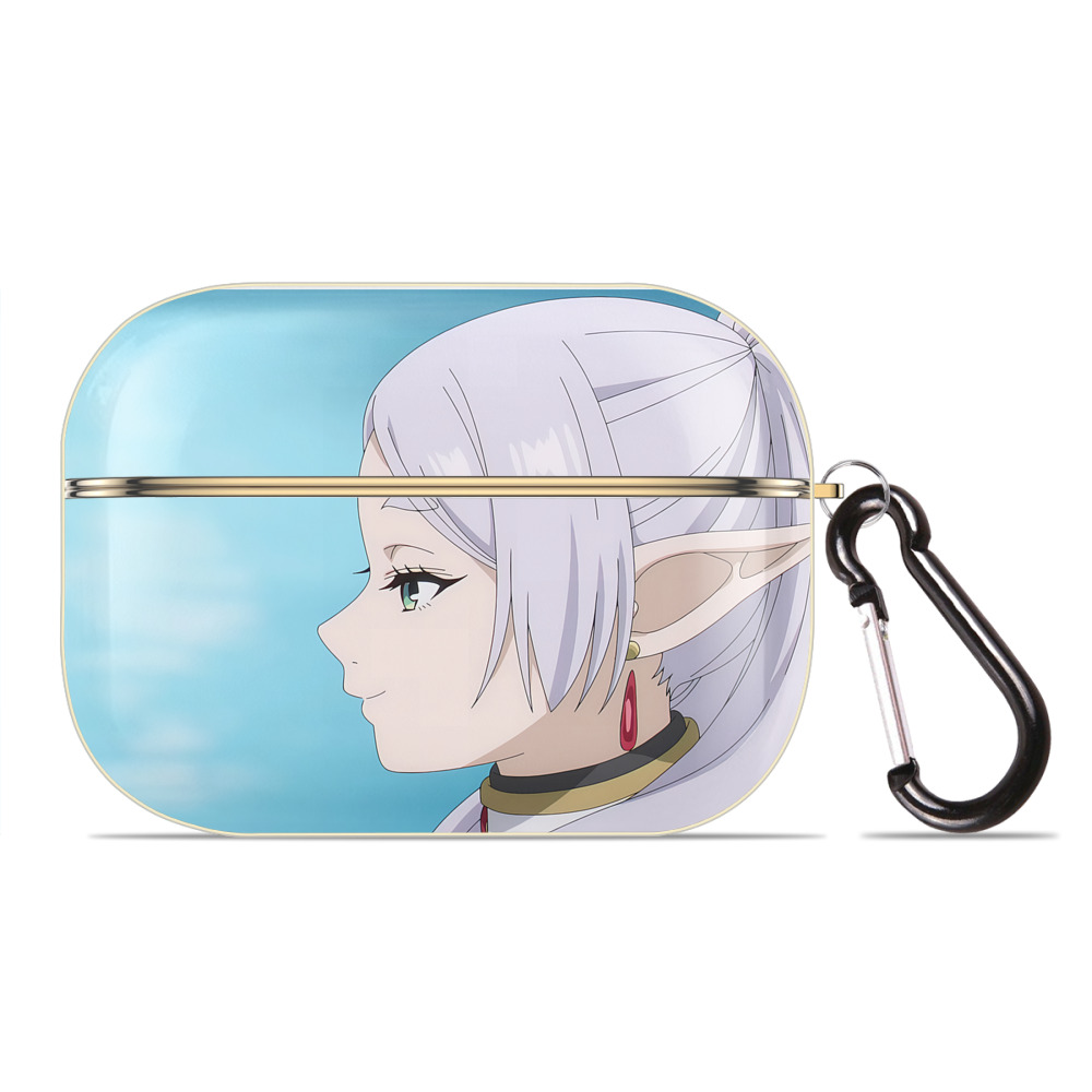 （画像用） 葬送のフリーレン Frieren 【AirPods Pro用】ハードシェル保護ケース｜耐衝撃・防指紋・カラビナ付き商品仕様