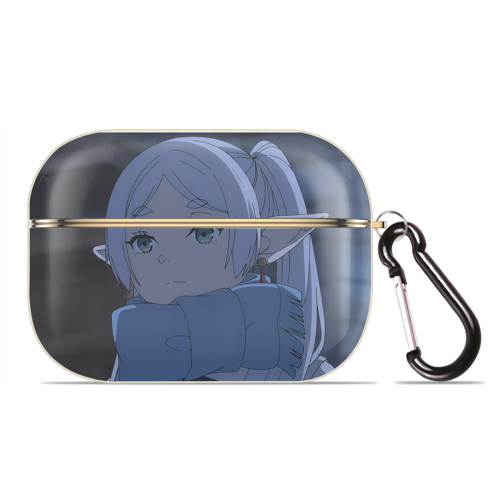 （画像用） 葬送のフリーレン Frieren 【AirPods Pro用】ハードシェル保護ケース｜耐衝撃・防指紋・カラビナ付き商品仕様