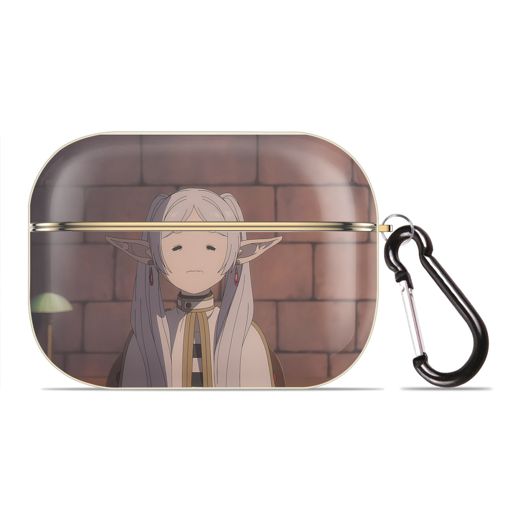 （画像用） 葬送のフリーレン Frieren 【AirPods Pro用】ハードシェル保護ケース｜耐衝撃・防指紋・カラビナ付き商品仕様