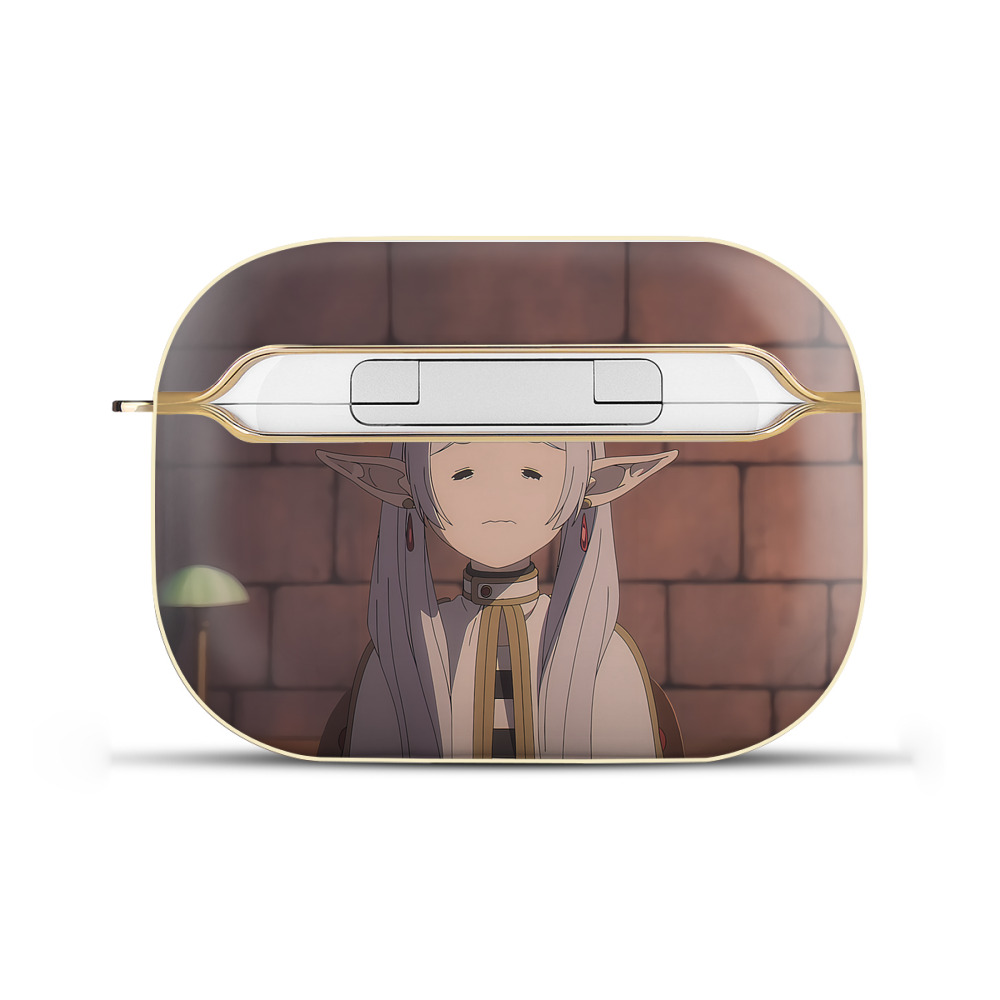 （画像用） 葬送のフリーレン Frieren 【AirPods Pro用】ハードシェル保護ケース｜耐衝撃・防指紋・カラビナ付き商品仕様