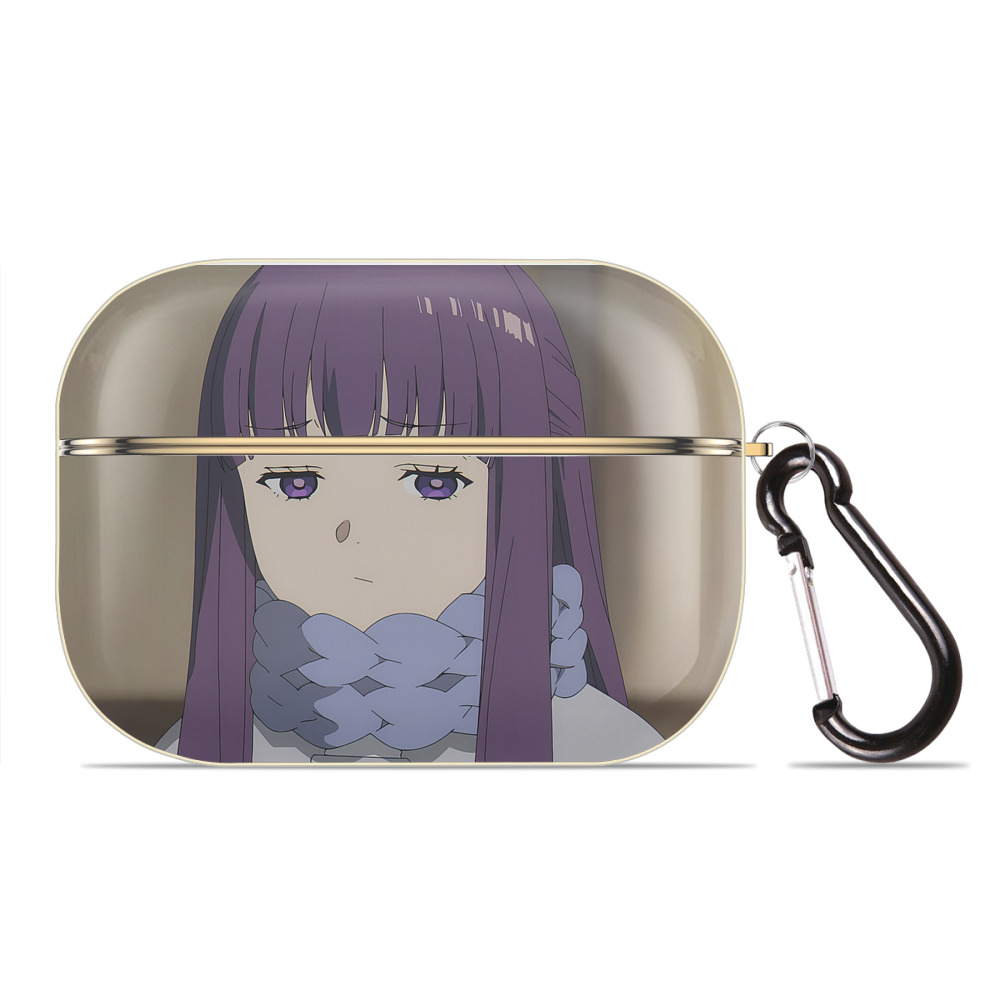 （画像用） 葬送のフリーレン Frieren 【AirPods Pro用】ハードシェル保護ケース｜耐衝撃・防指紋・カラビナ付き商品仕様