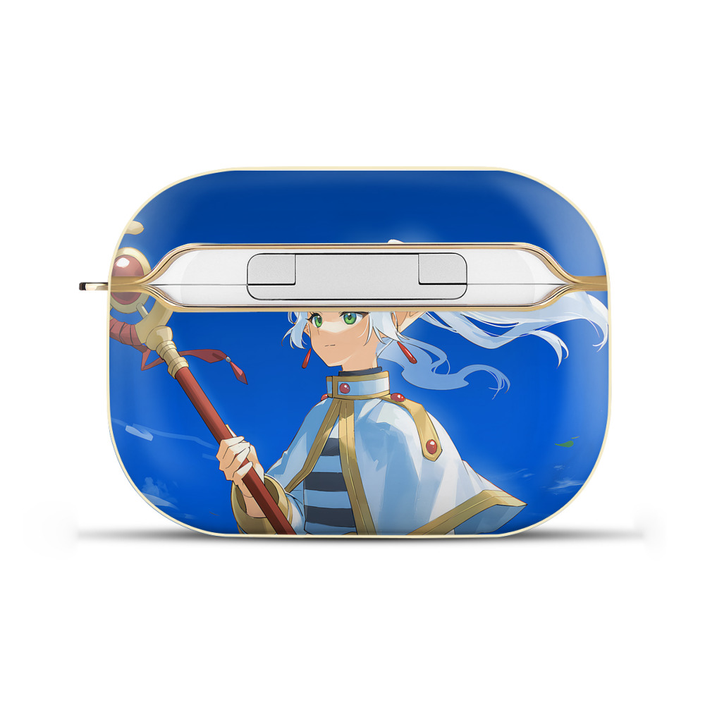 （画像用） 葬送のフリーレン Frieren 【AirPods Pro用】ハードシェル保護ケース｜耐衝撃・防指紋・カラビナ付き商品仕様