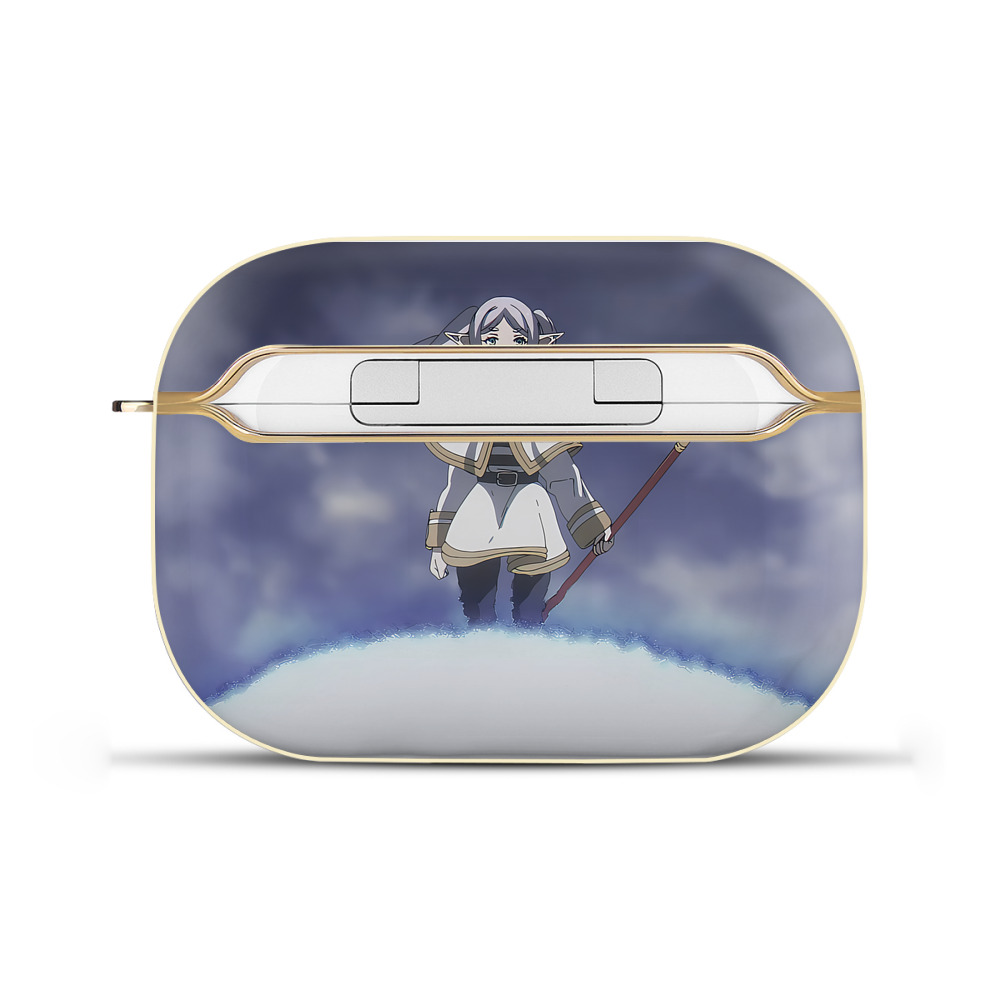 （画像用） 葬送のフリーレン Frieren 【AirPods Pro用】ハードシェル保護ケース｜耐衝撃・防指紋・カラビナ付き商品仕様