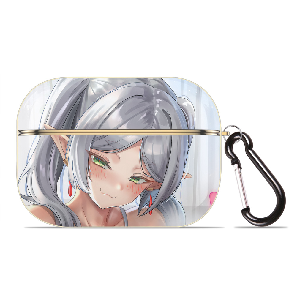 （画像用） 葬送のフリーレン Frieren 【AirPods Pro用】ハードシェル保護ケース｜耐衝撃・防指紋・カラビナ付き商品仕様