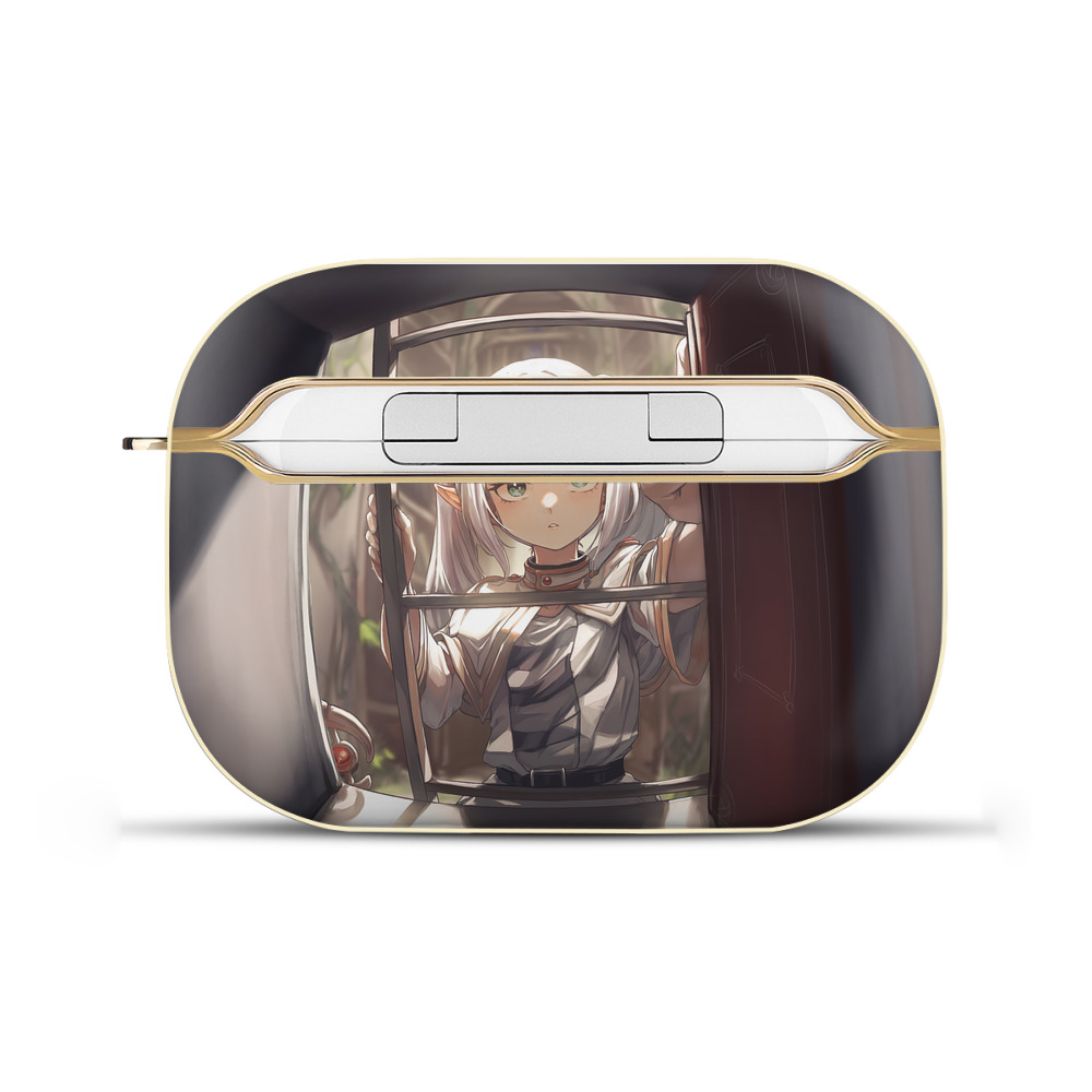（画像用） 葬送のフリーレン Frieren 【AirPods Pro用】ハードシェル保護ケース｜耐衝撃・防指紋・カラビナ付き商品仕様