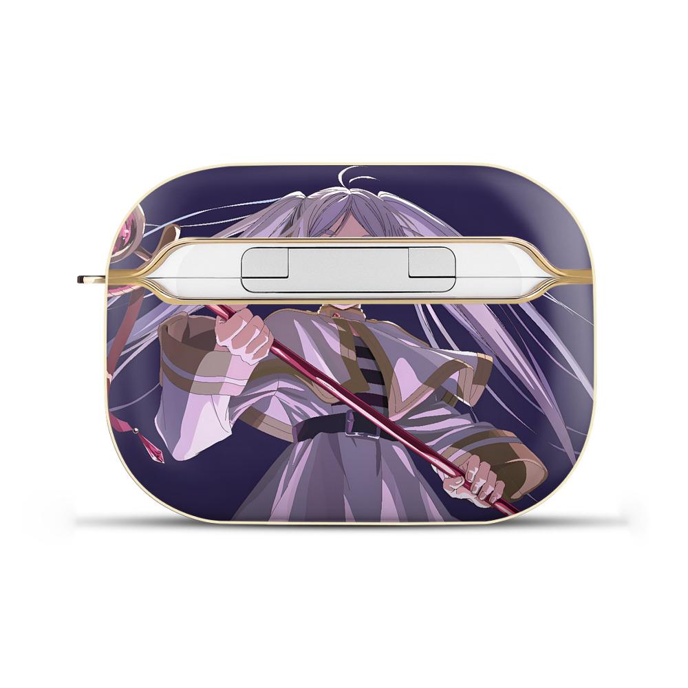 （画像用） 葬送のフリーレン Frieren 【AirPods Pro用】ハードシェル保護ケース｜耐衝撃・防指紋・カラビナ付き商品仕様