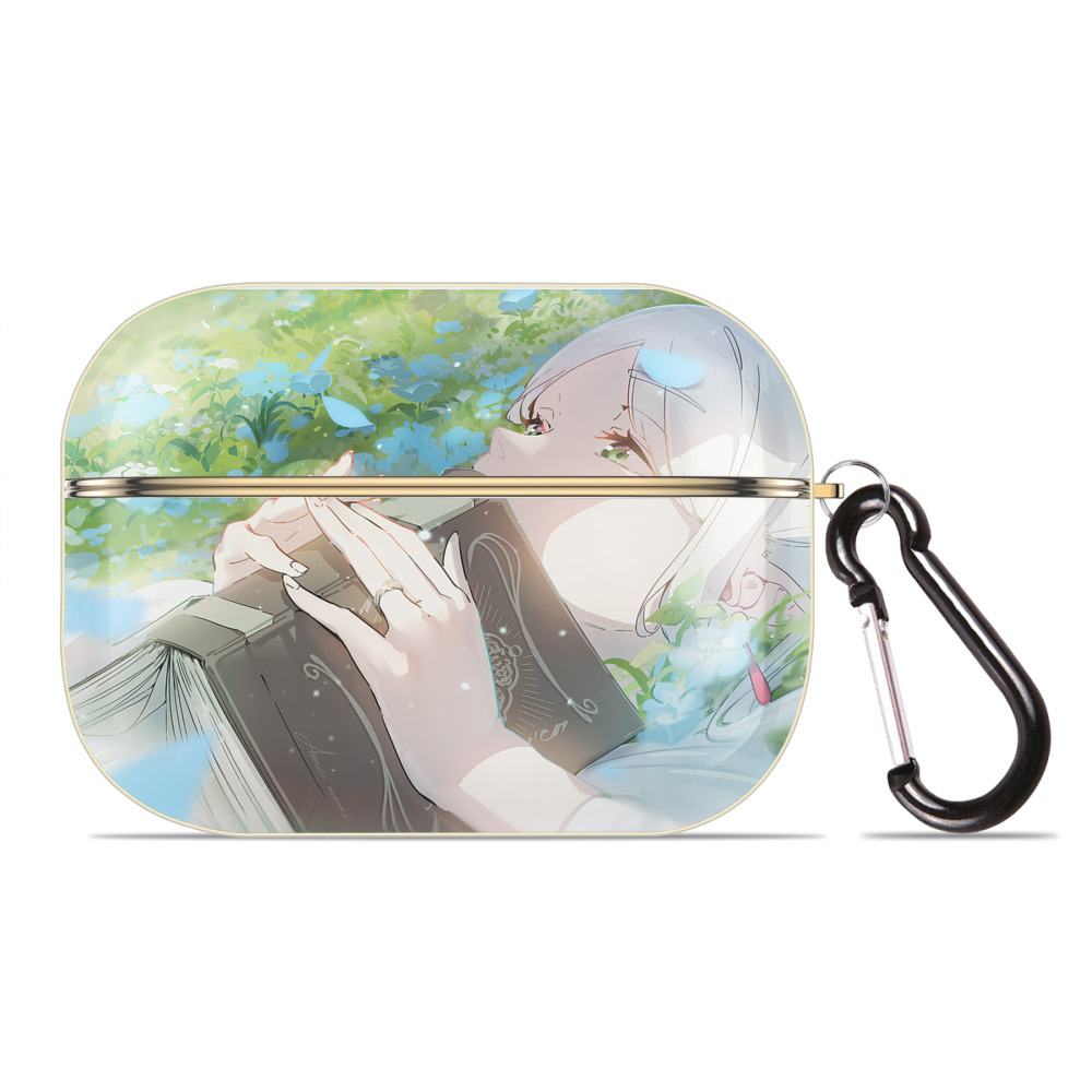 （画像用） 葬送のフリーレン Frieren 【AirPods Pro用】ハードシェル保護ケース｜耐衝撃・防指紋・カラビナ付き商品仕様