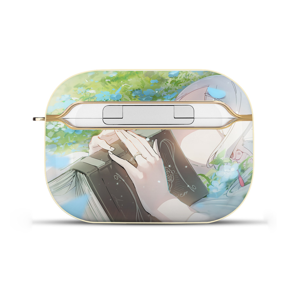 （画像用） 葬送のフリーレン Frieren 【AirPods Pro用】ハードシェル保護ケース｜耐衝撃・防指紋・カラビナ付き商品仕様
