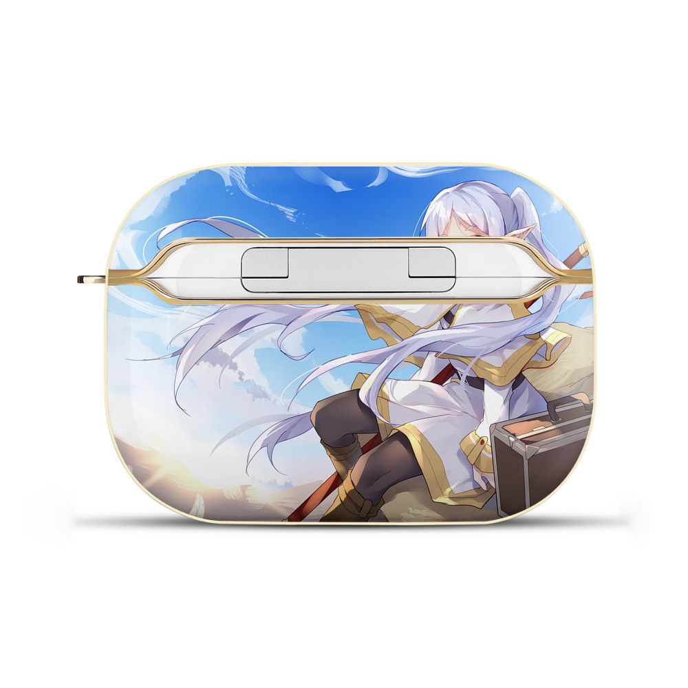 （画像用） 葬送のフリーレン Frieren 【AirPods Pro用】ハードシェル保護ケース｜耐衝撃・防指紋・カラビナ付き商品仕様