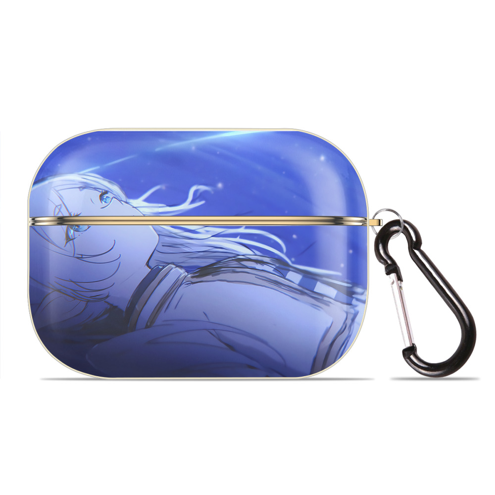 （画像用） 葬送のフリーレン Frieren 【AirPods Pro用】ハードシェル保護ケース｜耐衝撃・防指紋・カラビナ付き商品仕様