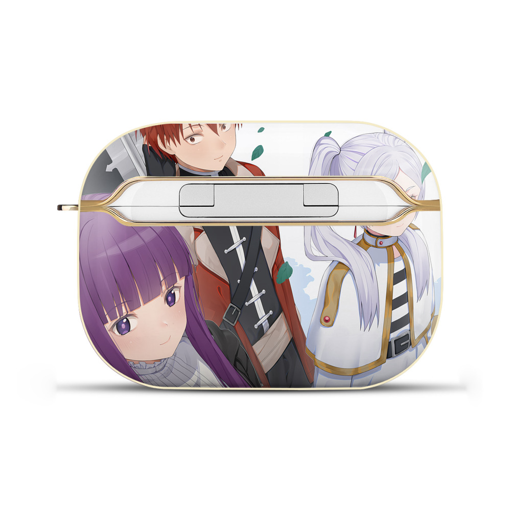 （画像用） 葬送のフリーレン Frieren 【AirPods Pro用】ハードシェル保護ケース｜耐衝撃・防指紋・カラビナ付き商品仕様