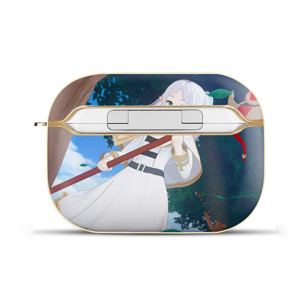 （画像用） 葬送のフリーレン Frieren 【AirPods Pro用】ハードシェル保護ケース｜耐衝撃・防指紋・カラビナ付き商品仕様