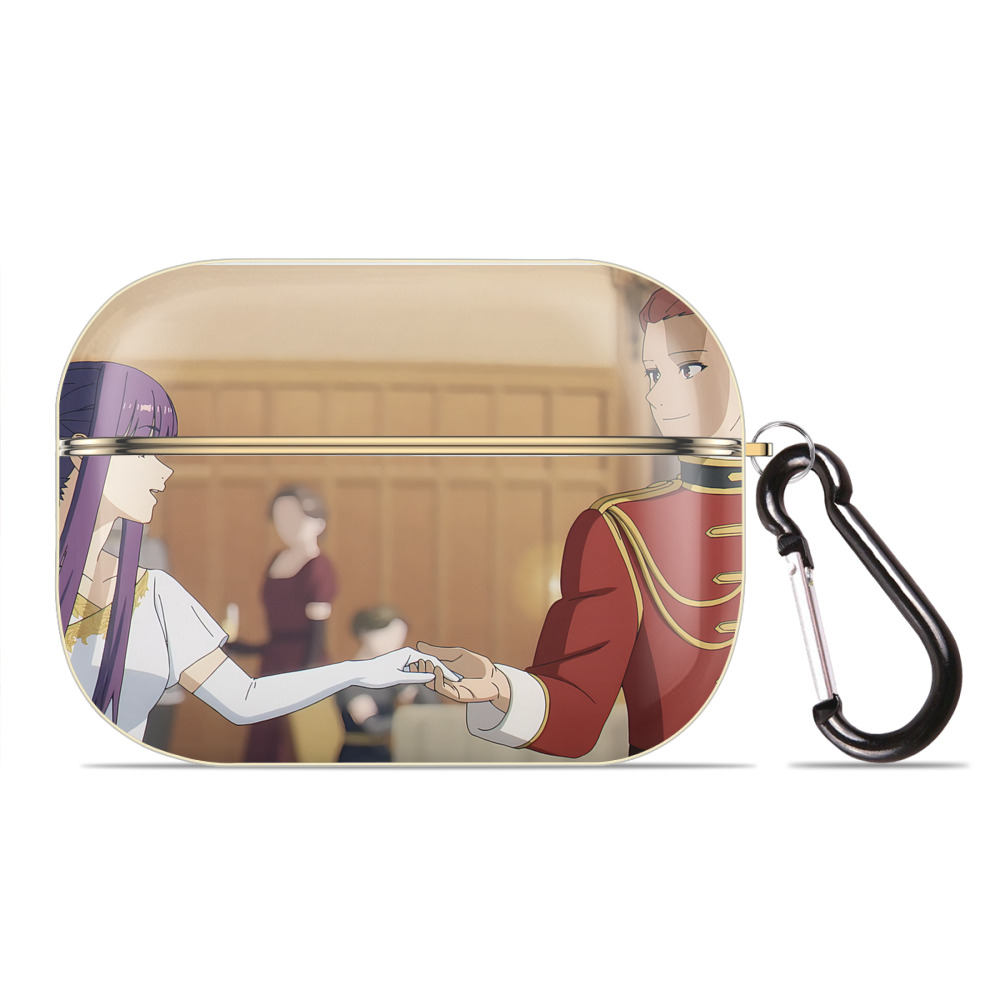 （画像用） 葬送のフリーレン Frieren 【AirPods Pro用】ハードシェル保護ケース｜耐衝撃・防指紋・カラビナ付き商品仕様