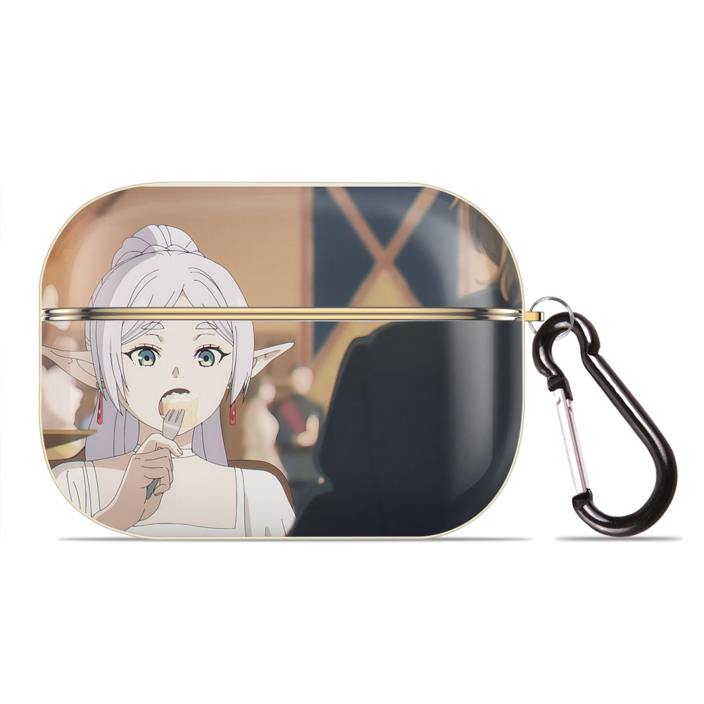 （画像用） 葬送のフリーレン Frieren 【AirPods Pro用】ハードシェル保護ケース｜耐衝撃・防指紋・カラビナ付き商品仕様