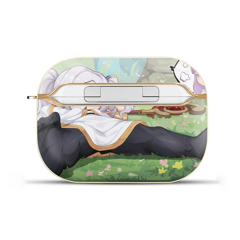 （画像用） 葬送のフリーレン Frieren 【AirPods Pro用】ハードシェル保護ケース｜耐衝撃・防指紋・カラビナ付き商品仕様