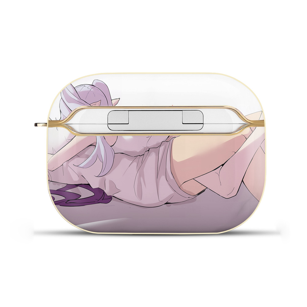 （画像用） 葬送のフリーレン Frieren 【AirPods Pro用】ハードシェル保護ケース｜耐衝撃・防指紋・カラビナ付き商品仕様