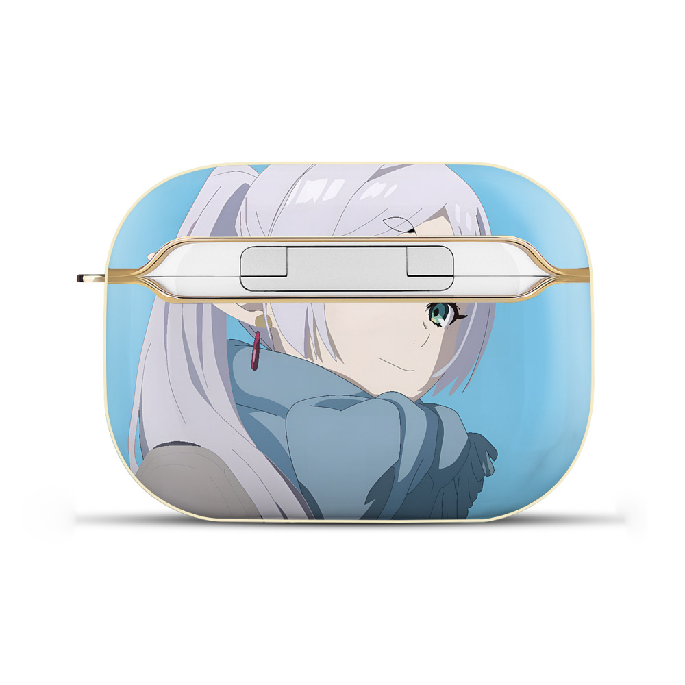 （画像用） 葬送のフリーレン Frieren 【AirPods Pro用】ハードシェル保護ケース｜耐衝撃・防指紋・カラビナ付き商品仕様