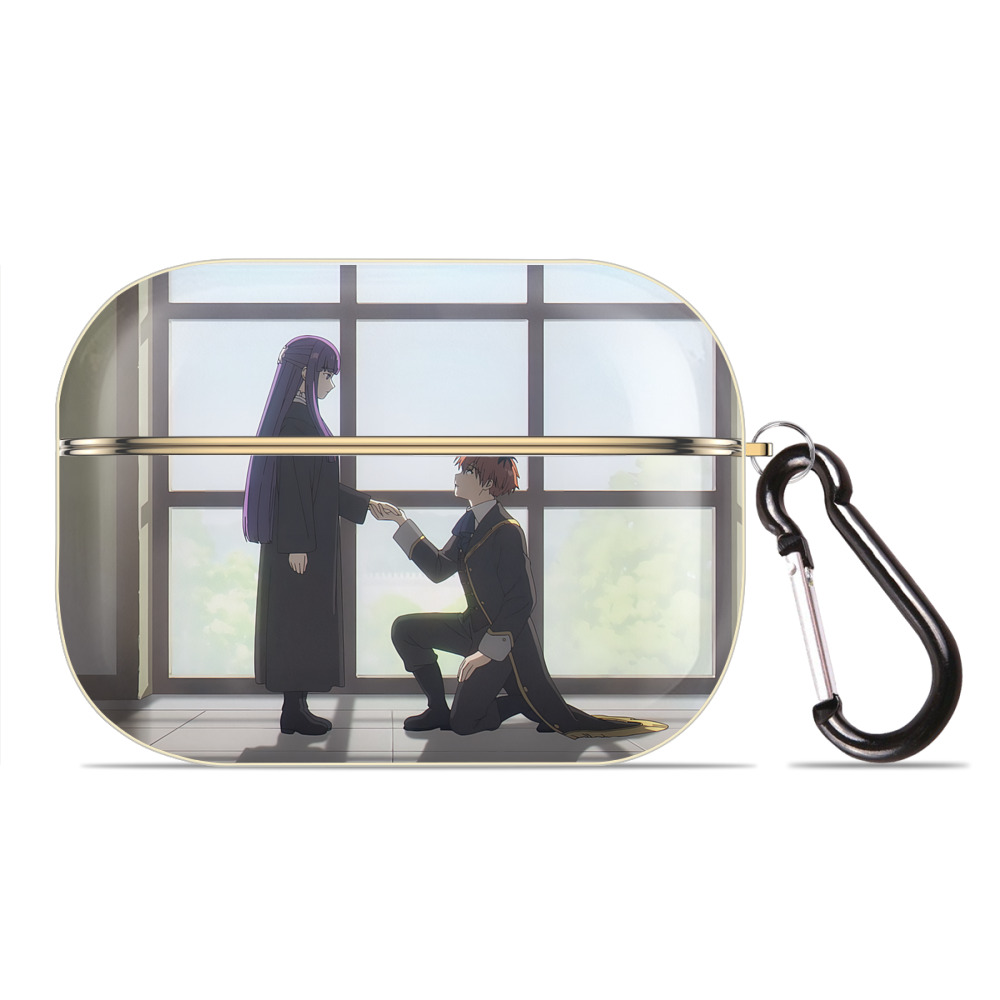 （画像用） 葬送のフリーレン Frieren 【AirPods Pro用】ハードシェル保護ケース｜耐衝撃・防指紋・カラビナ付き商品仕様