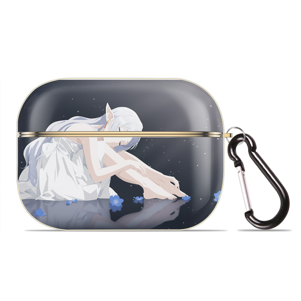 （画像用） 葬送のフリーレン Frieren 【AirPods Pro用】ハードシェル保護ケース｜耐衝撃・防指紋・カラビナ付き商品仕様
