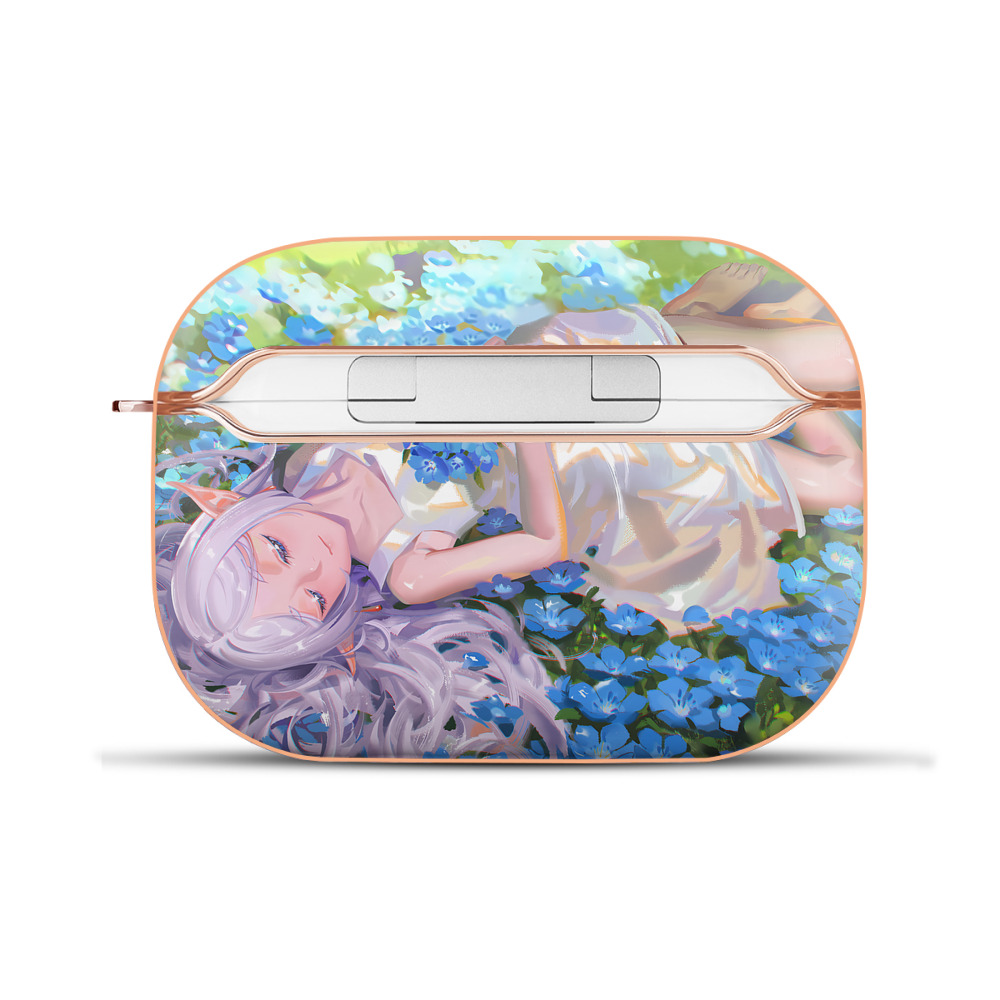 （画像用） 葬送のフリーレン Frieren 【AirPods Pro用】ハードシェル保護ケース｜耐衝撃・防指紋・カラビナ付き商品仕様
