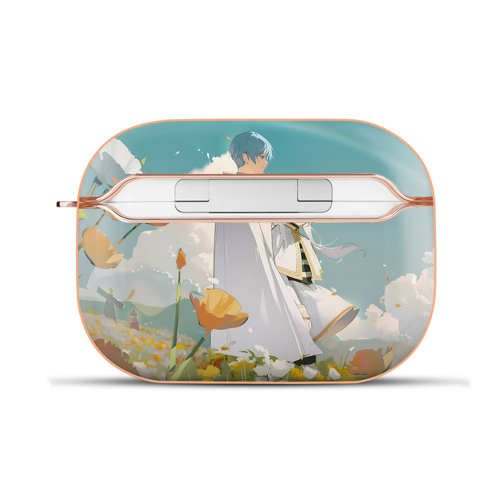 （画像用） 葬送のフリーレン Frieren 【AirPods Pro用】ハードシェル保護ケース｜耐衝撃・防指紋・カラビナ付き商品仕様