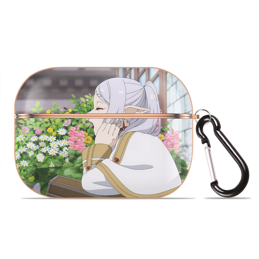 （画像用） 葬送のフリーレン Frieren 【AirPods Pro用】ハードシェル保護ケース｜耐衝撃・防指紋・カラビナ付き商品仕様